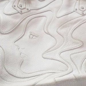The Sak White Leather Bag